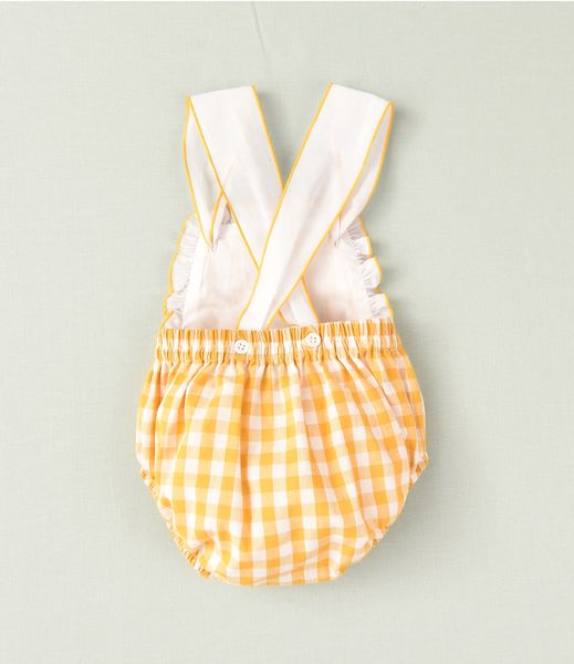 Cocote Baby & Kids Ranita Vichy Amarillo Ref. 02-45019