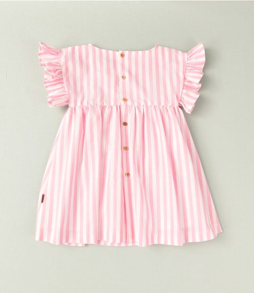 Cocote Baby & Kids Vestido Rayas Rosa