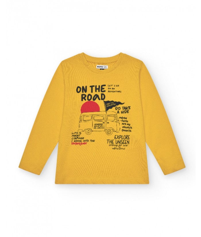 TucTuc NK Camiseta de Manga Larga y Jogger Pant con estampado “Ski Ya Later” para Niño Ref. KB07T403Y2