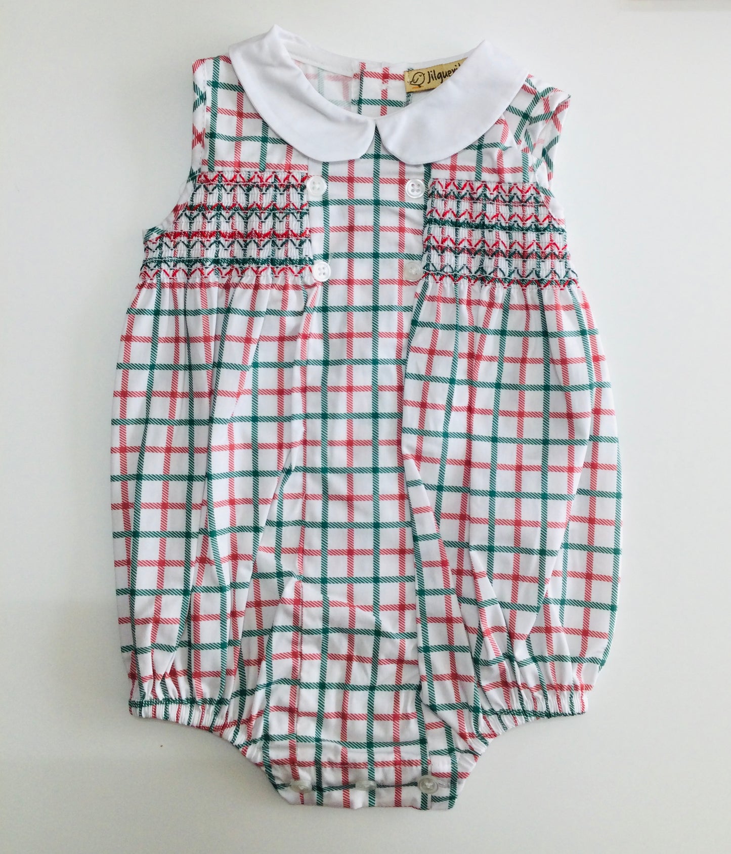 Jilgueritos Kids Unisex Smocked Romper