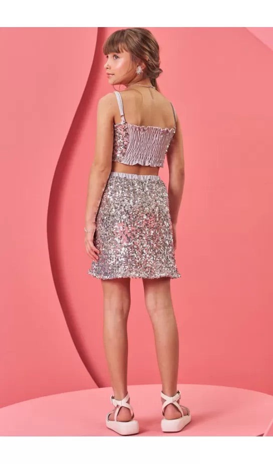 Vic & Vicky Vestido En Lentejuelas Ref. 73978