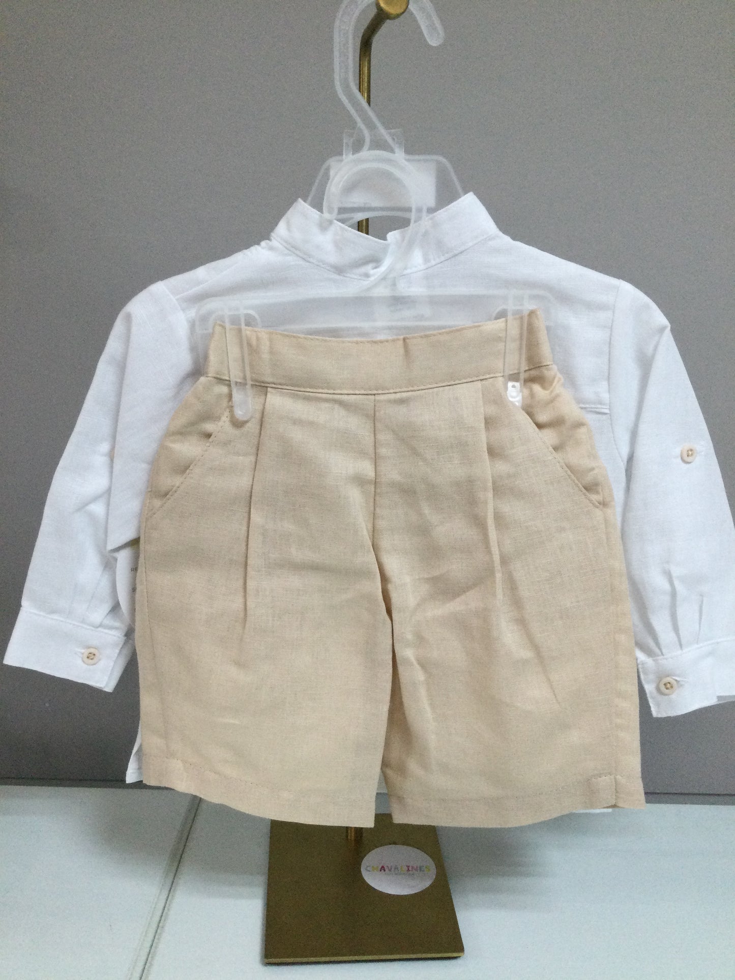 Karela Kids Cojunto Kobe Camisa Manga Larga y Short Navy Ref. 547