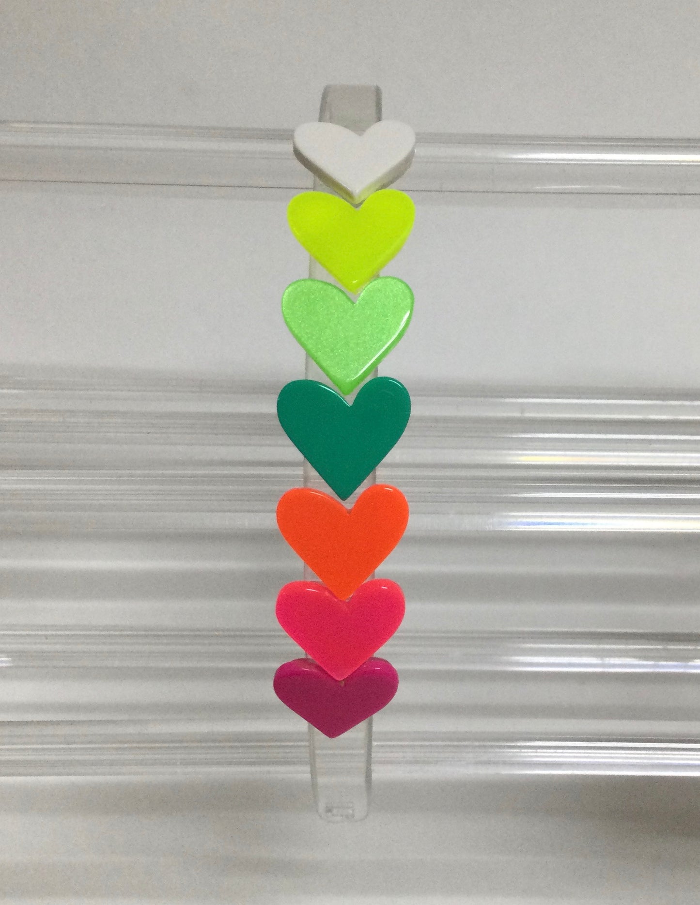 Lilies & Roses Centipede Heart Neon Combination Headband
