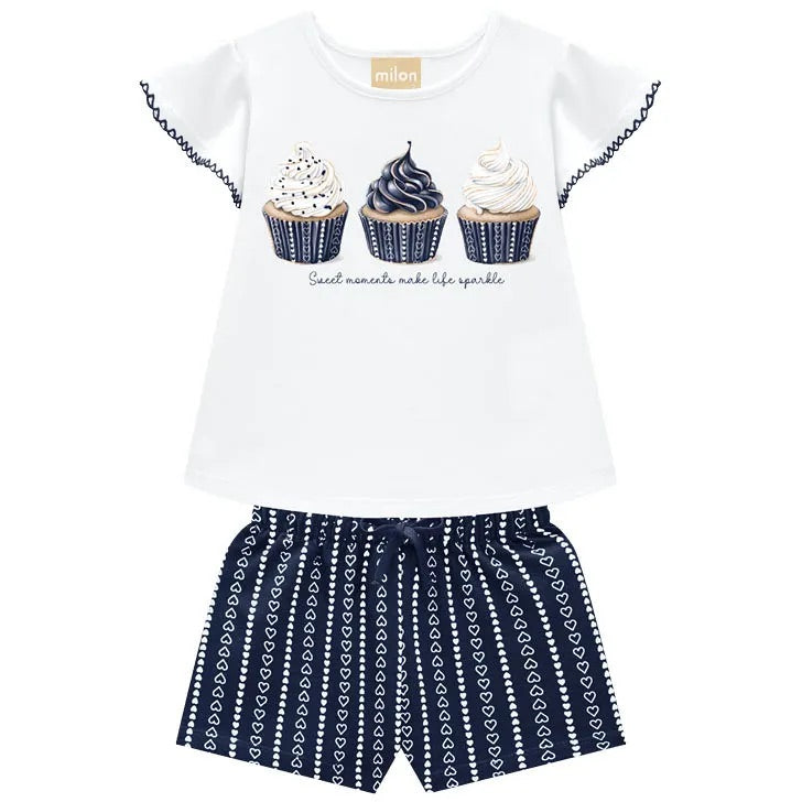 Milon Cojunto Infantil Niña Cupcakes Ref. 2000378
