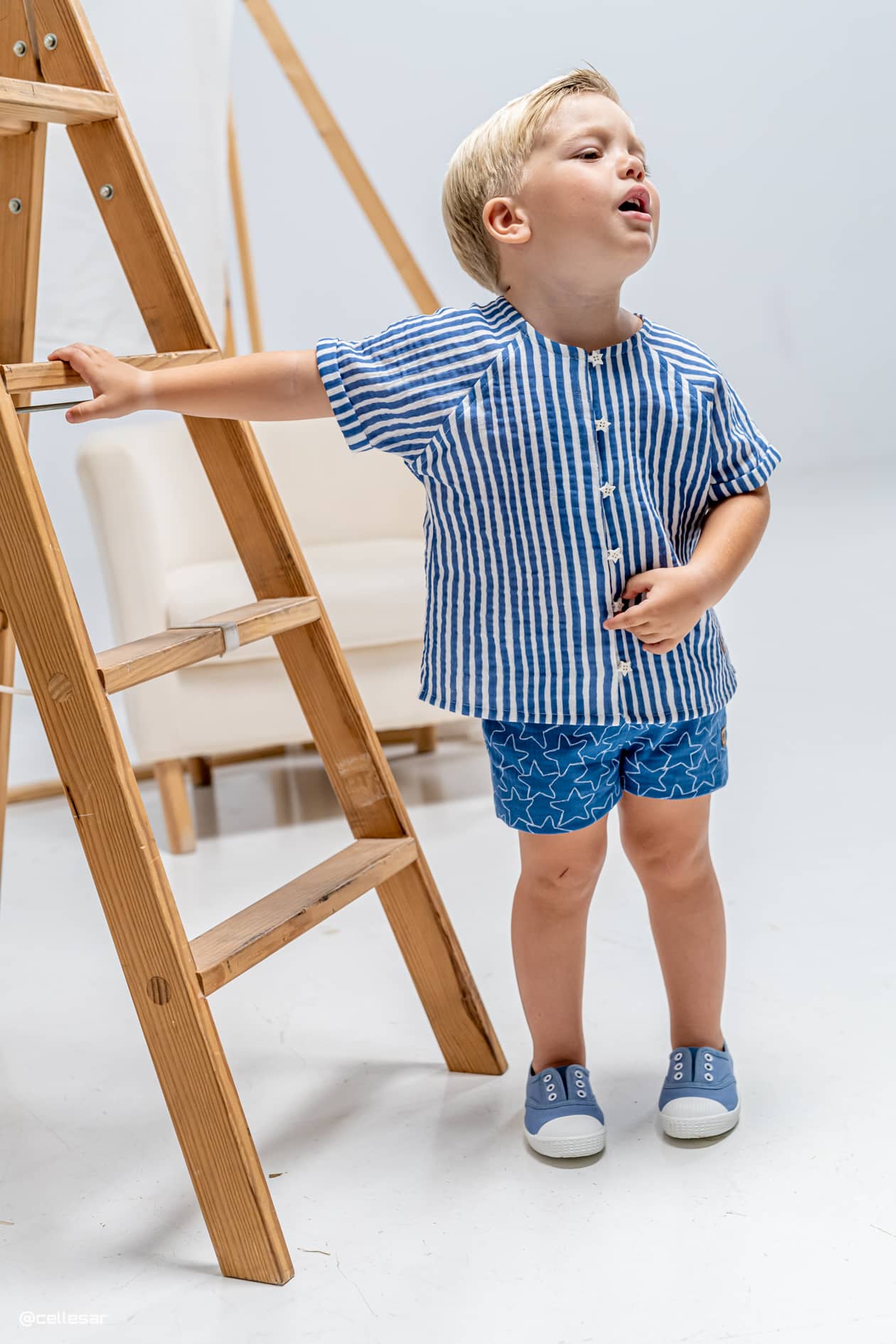 José Varon - Conjunto Niño Rayas y Estrellas 2P