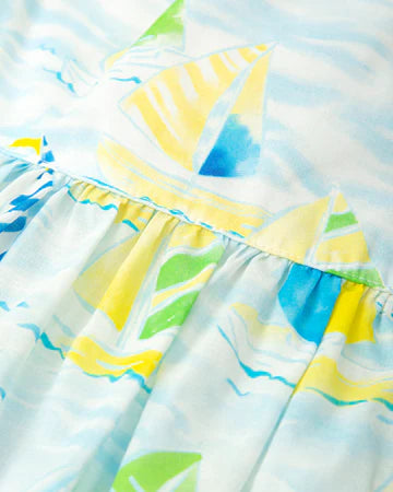 Tutto Piccolo VESTIDO MANGA CORTA VELEROS