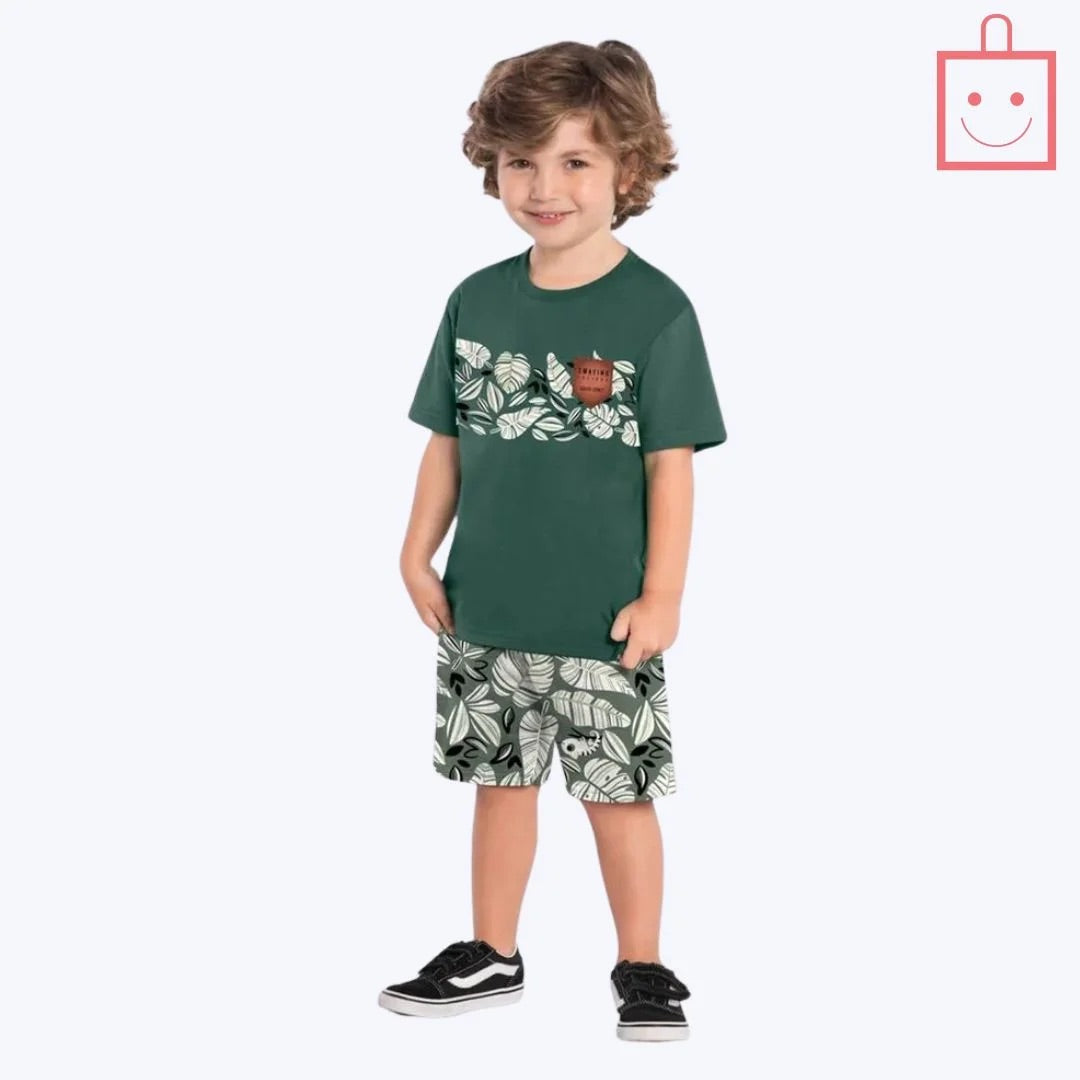Kyly Conjunto Infantil Niño Follaje Ref. 1000384-6826