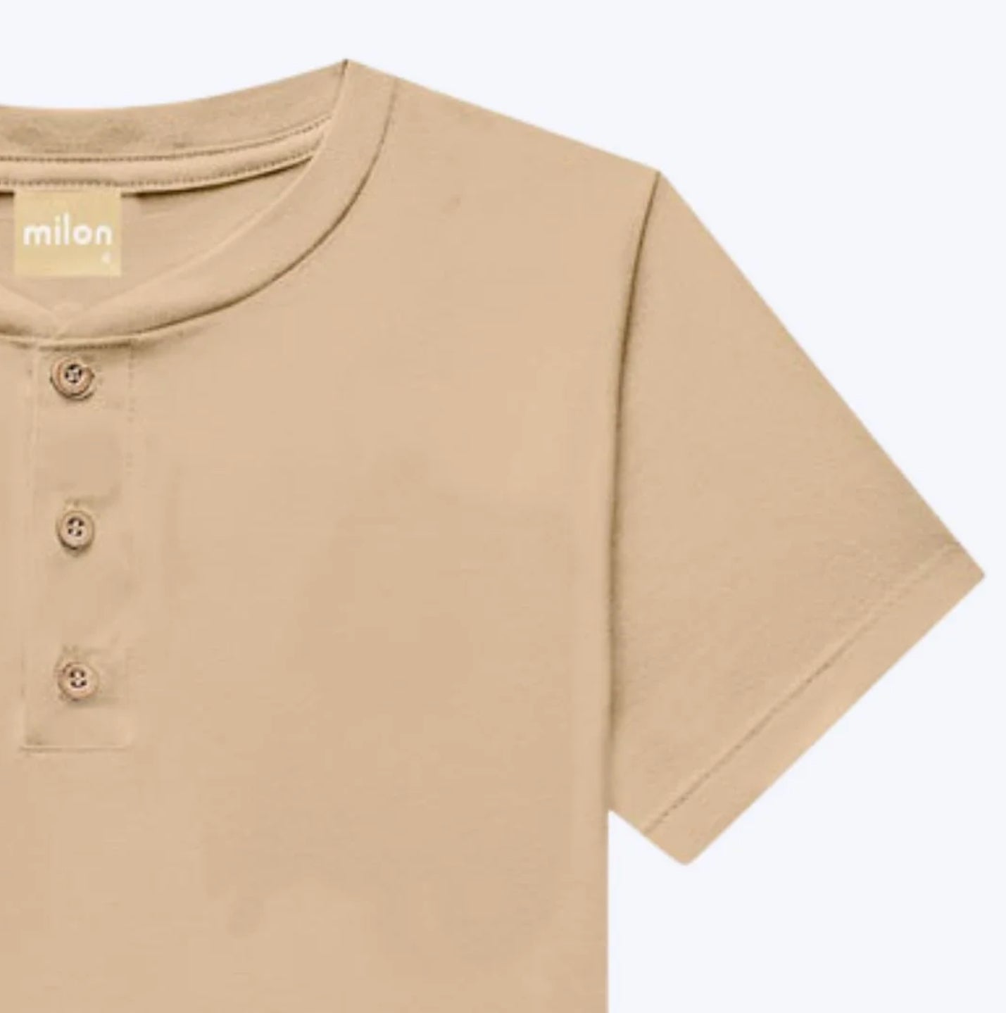 Milon Camiseta Masculina Beige Ref. 15261E Comb.8532