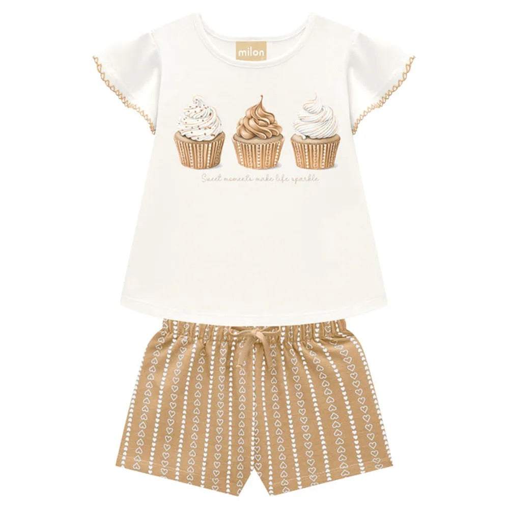 Milon Cojunto Infantil Niña Cupcakes Ref. 2000378