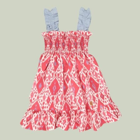 José Varón- Vestido étnico niña Ref. 01-50072