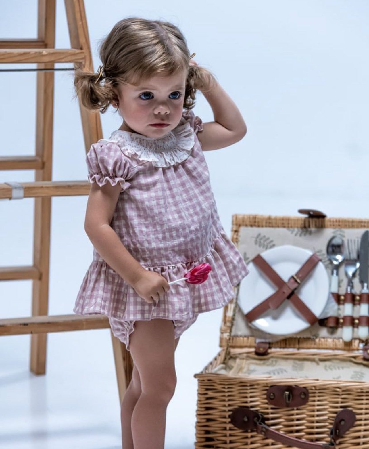 Cocote Baby & Kids Dress Vichy Rosette