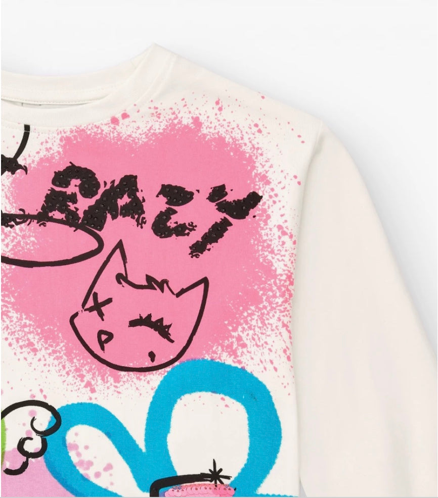 TucTuc Jersey T-shirt White / Crazy Feelings Collection