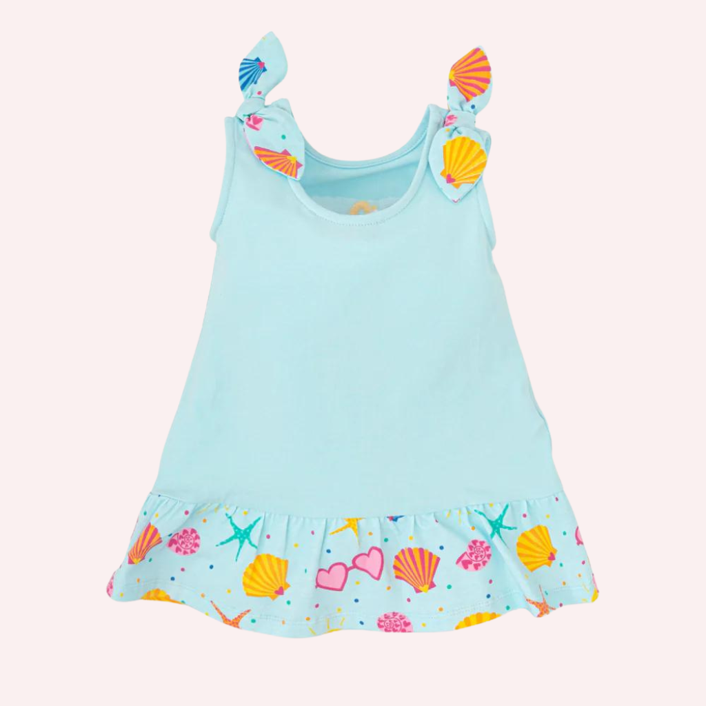 Agatha Ruiz De La Prada Aquamarine Sleeveless Dress