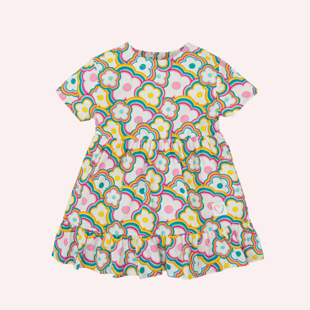 Agatha Ruiz De La Prada Multicolored Flowers Dress