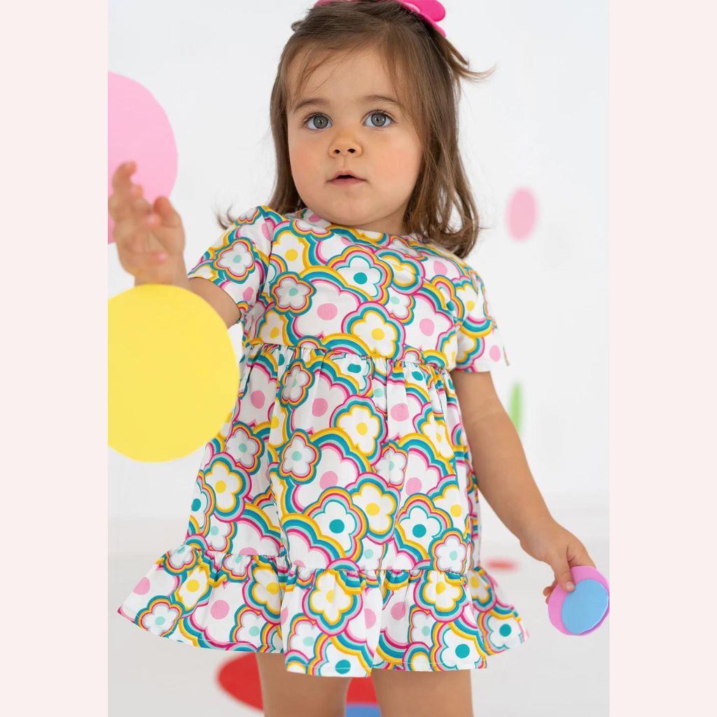Agatha Ruiz De La Prada Multicolored Flowers Dress