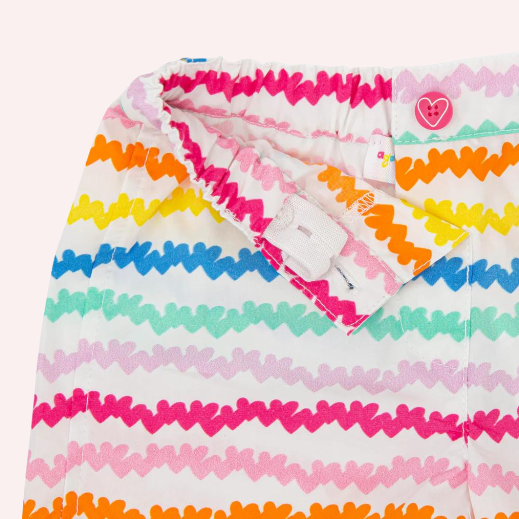 Agatha Ruiz De La Prada Optical White Shorts 2 Piece Set