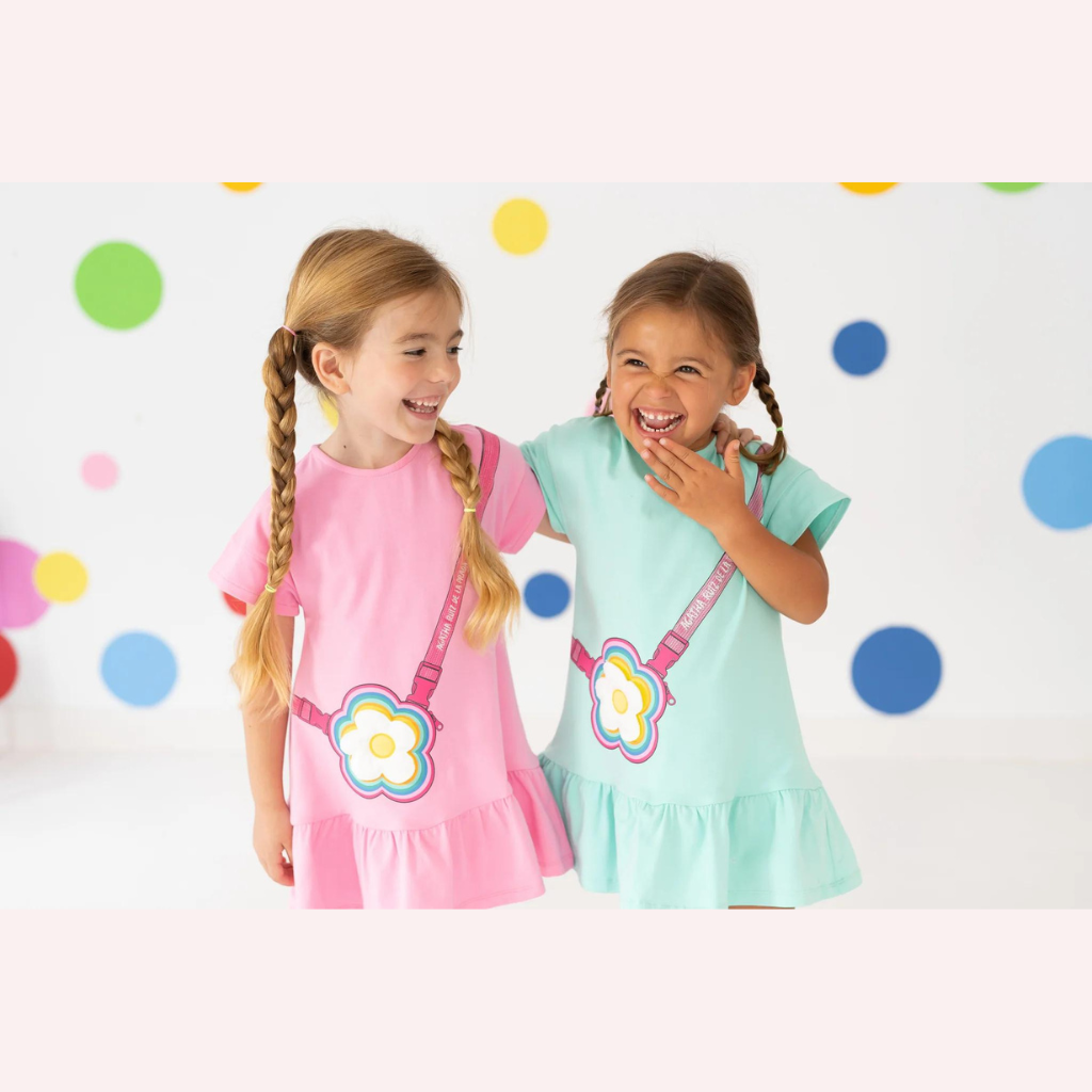 Agatha Ruiz De La Prada Sea Green Flower Dress