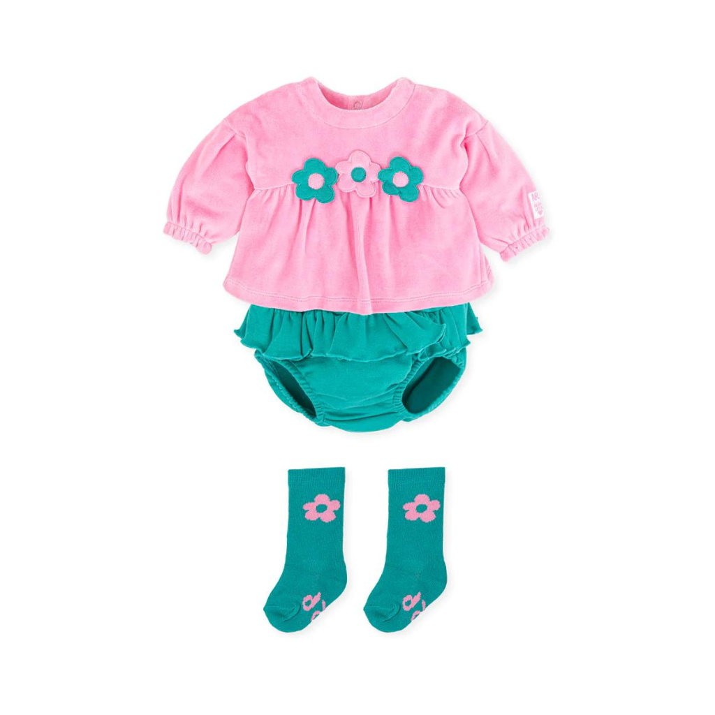 Agatha Ruiz De La Prada Strawberry Romper Dress Set – CHAVALINES