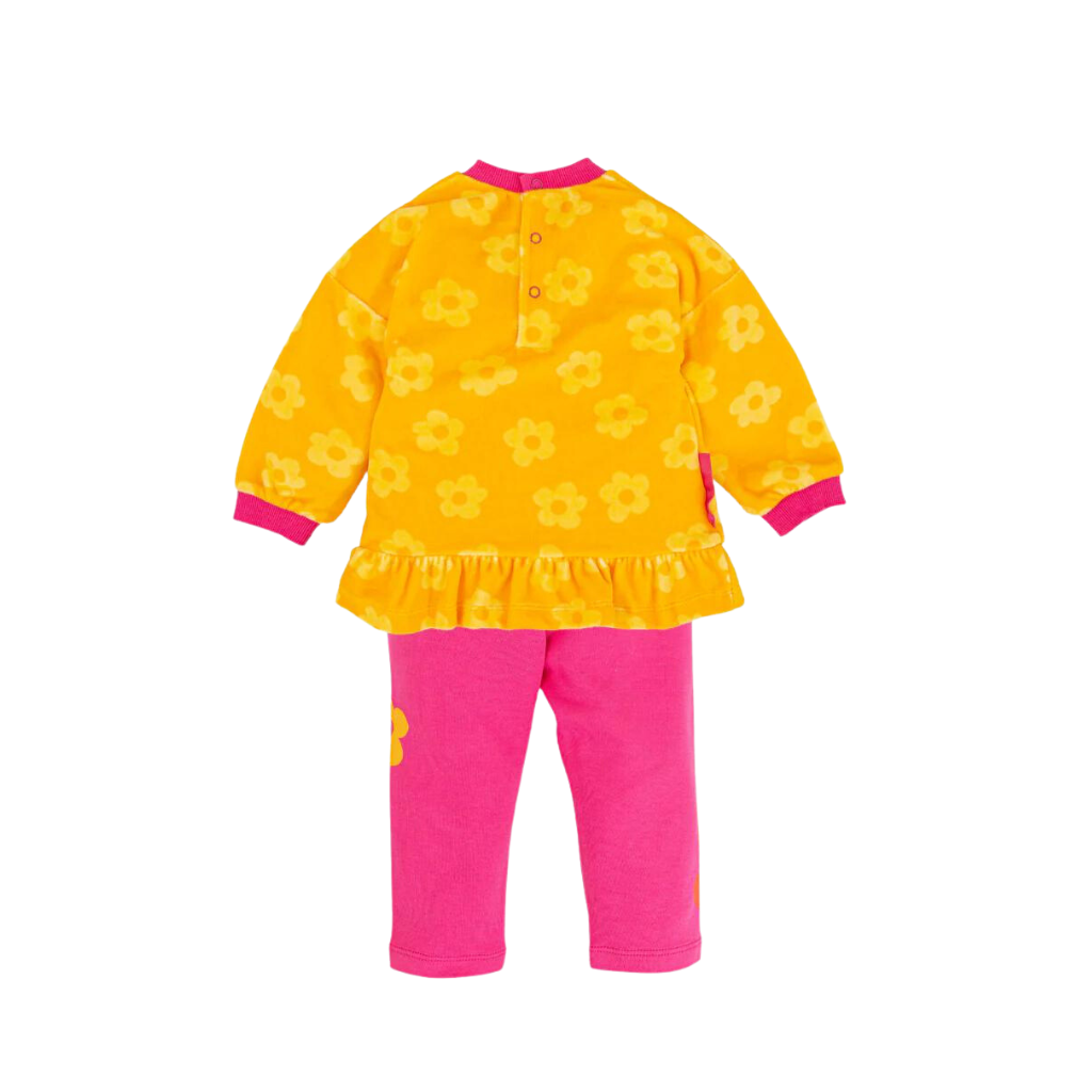 Agatha Ruiz De La Prada Yellow Flower 2 Piece Set