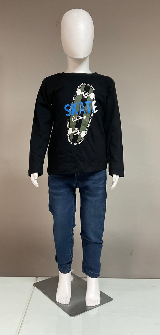 TucTuc NK Basic Long Sleeves And Denim Slim Fit Trouser / City Explorer Collection