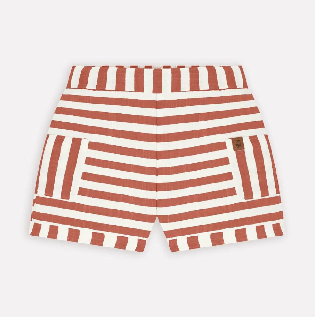 Milon Conjunto Bodysuit Con Bermuda Terracotta Ref.2000346-0452