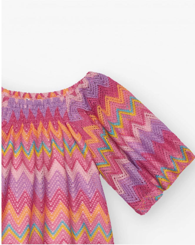 TucTuc NK Conjunto Blusa y Short para niña multicolor con estampado