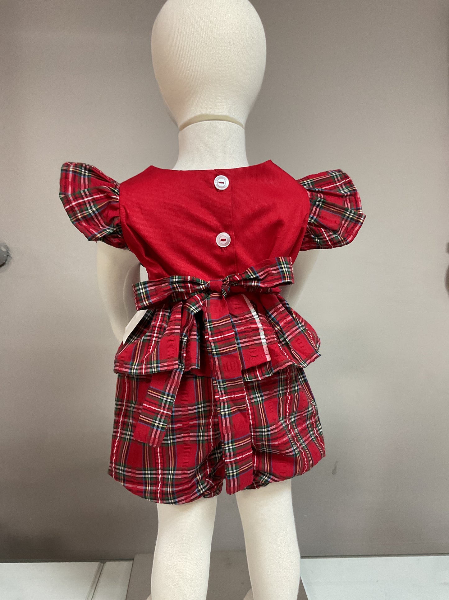 Conjunto Infantil Tartán