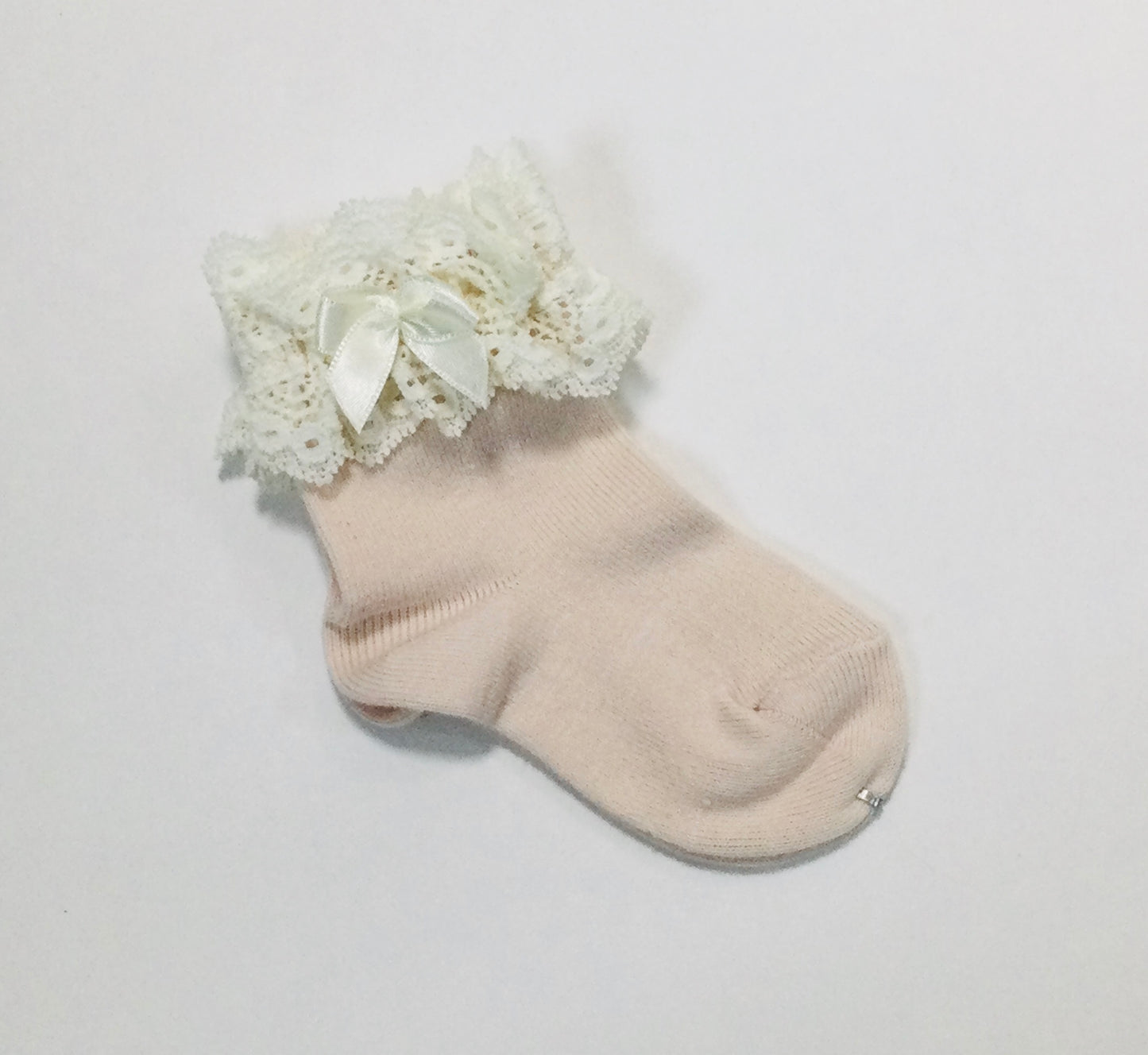 Cóndor Calcetines Con Puntilla Y Lazo Nude Ref.352.484/4-674