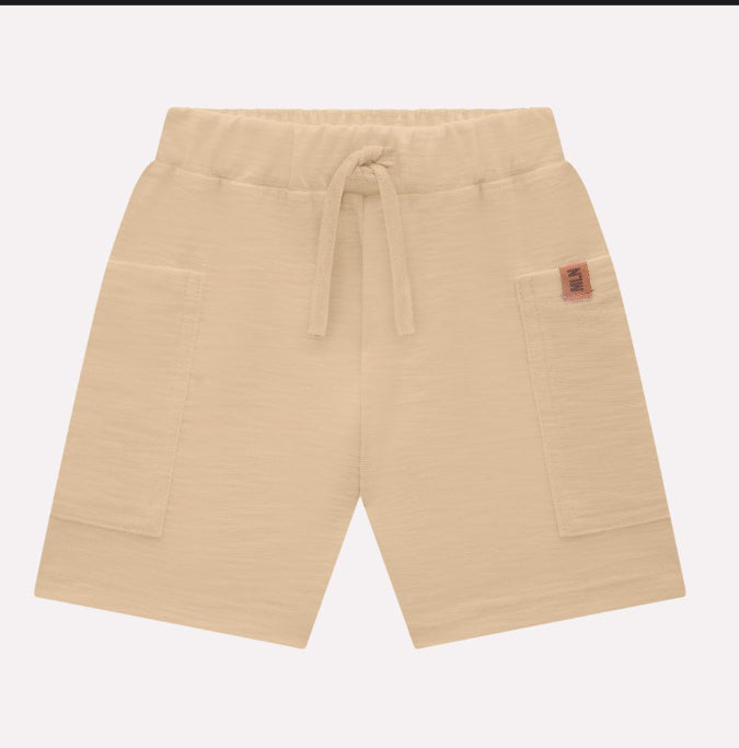 Milon Conjunto Camiseta Y Bermuda Rayas Crema Ref.2000184-0452