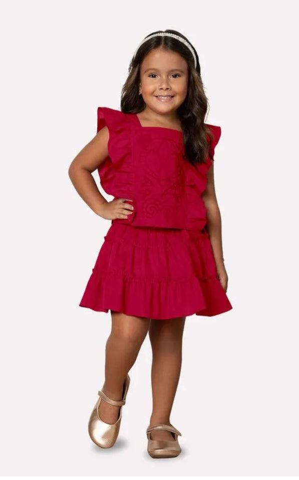 Milon Conjunto Falda Roja Ref.2000543-40094