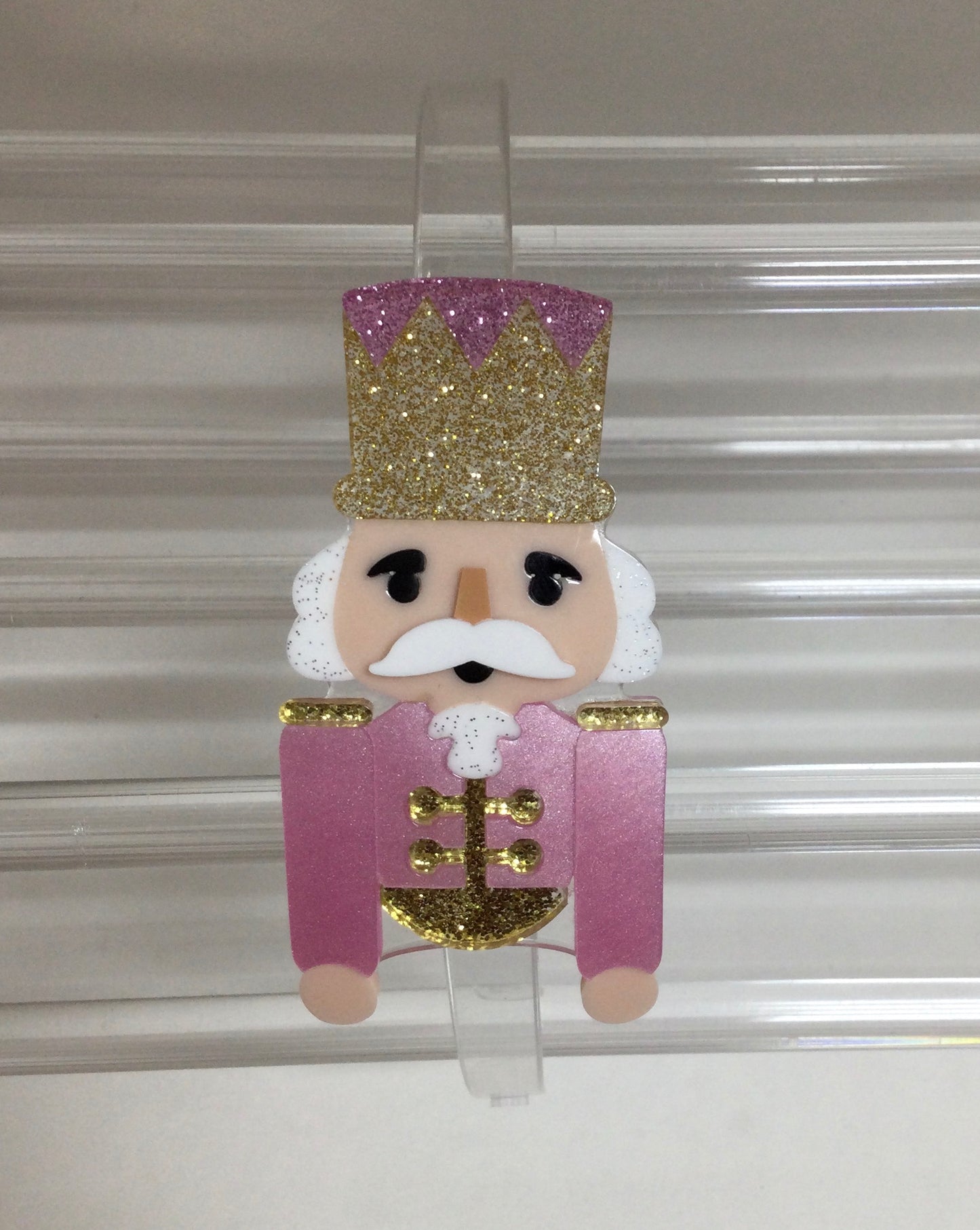 Lilies & Roses Nutcracker Satin Pink Headband