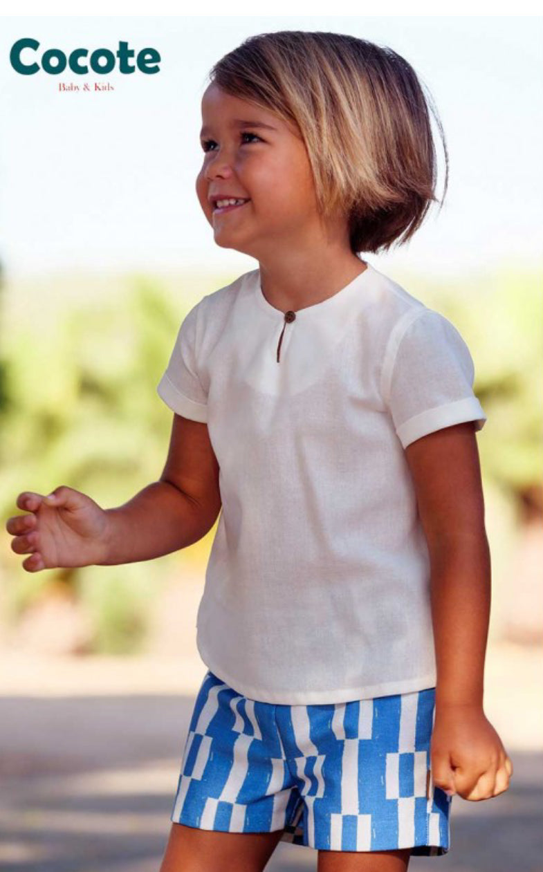 Cocote Baby & Kids Conjunto De Niño Taneka Azulón
