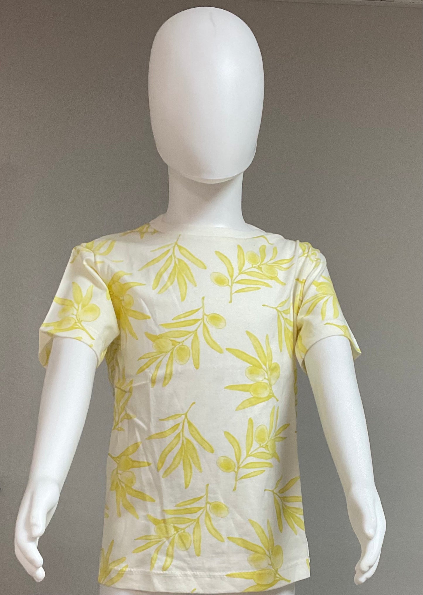 Milon Camiseta Masculina Estampado De Olivos Lima