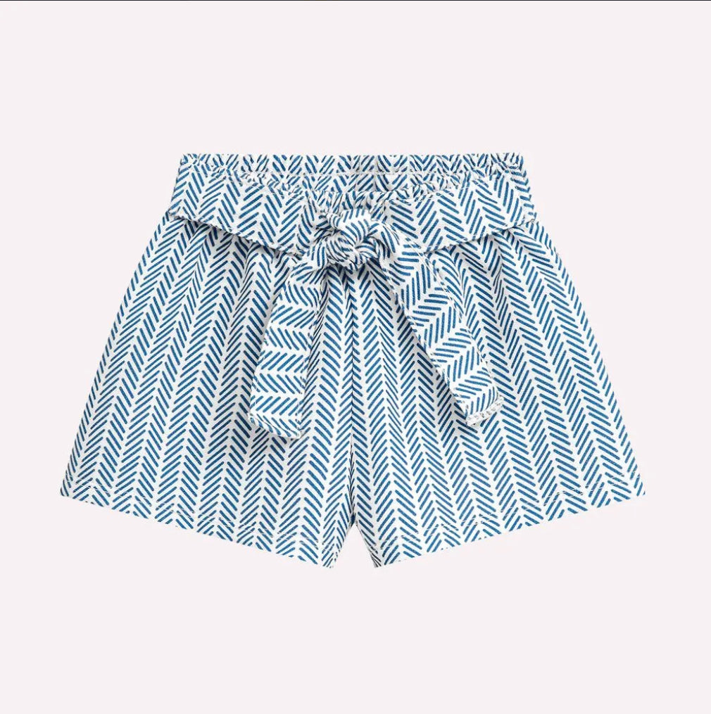 Nanai Conjunto Infantil Niña Palmeras Azules