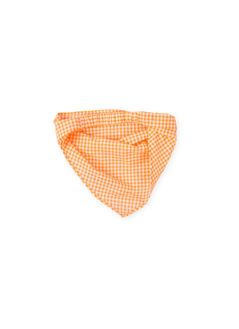 Tutto Piccolo Pañuelo Vichy Naranja
