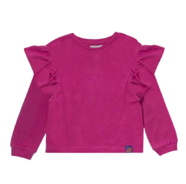 TucTuc NK Full Bloom Long Purple T- Shirt (Blusa Solamente)