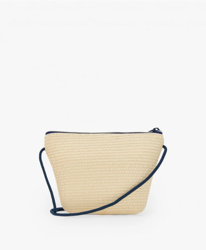 TucTuc Bolso De Rafita Para Niña En Beige Con Estrella Rosa. Colección: Color The Sea