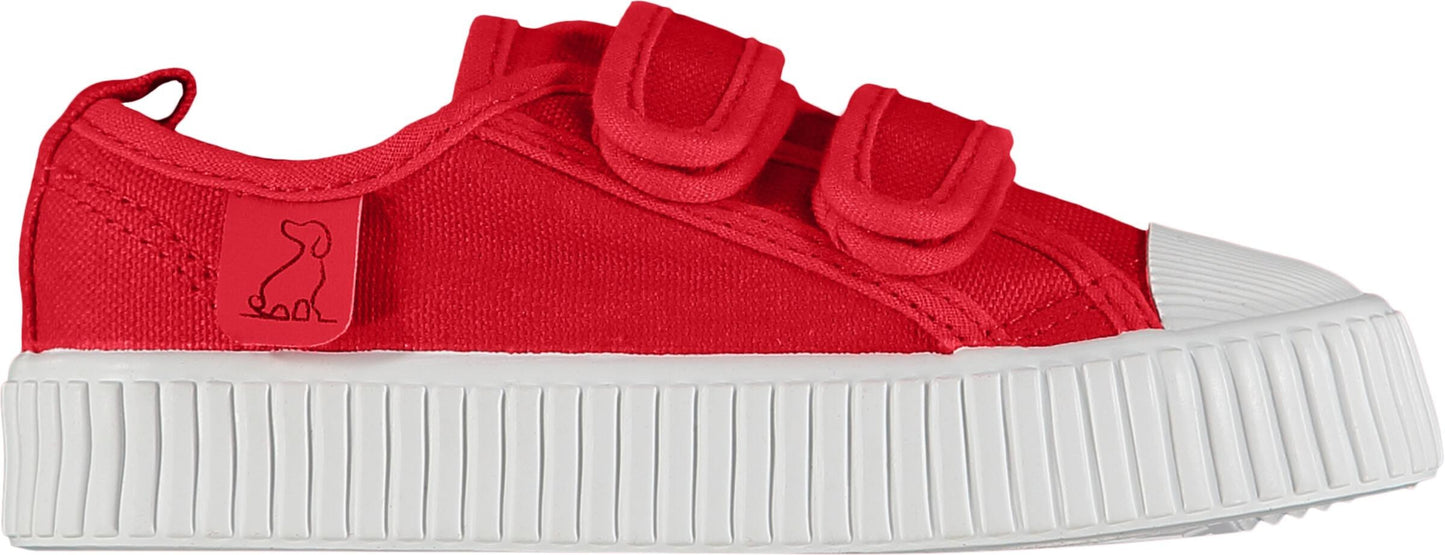 Me & Henry Brewster Double Velcro Canvas - Red