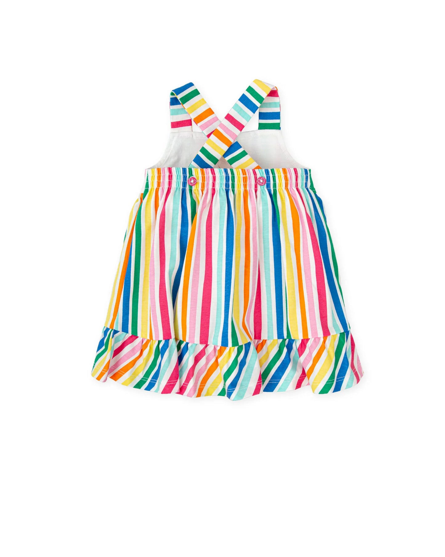 AGATHA RUIZ DE LA PRADA BABY VESTIDO TIRANTES RAYAS MULTICOLOR NIÑA