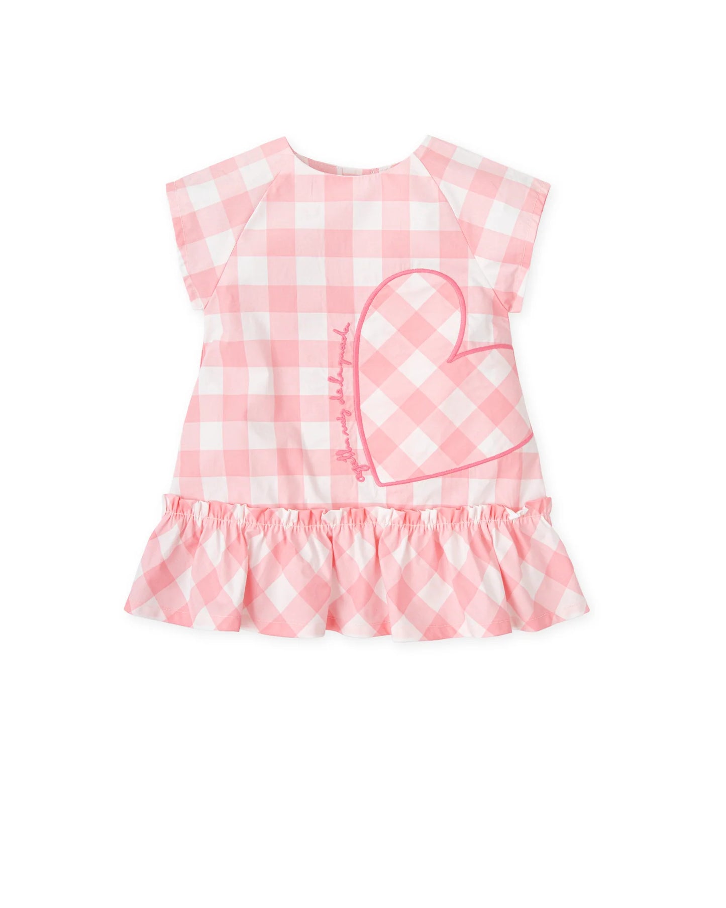 AGATHA RUIZ DE LA PRADA BABY VESTIDO CUADROS ROSA NIÑA