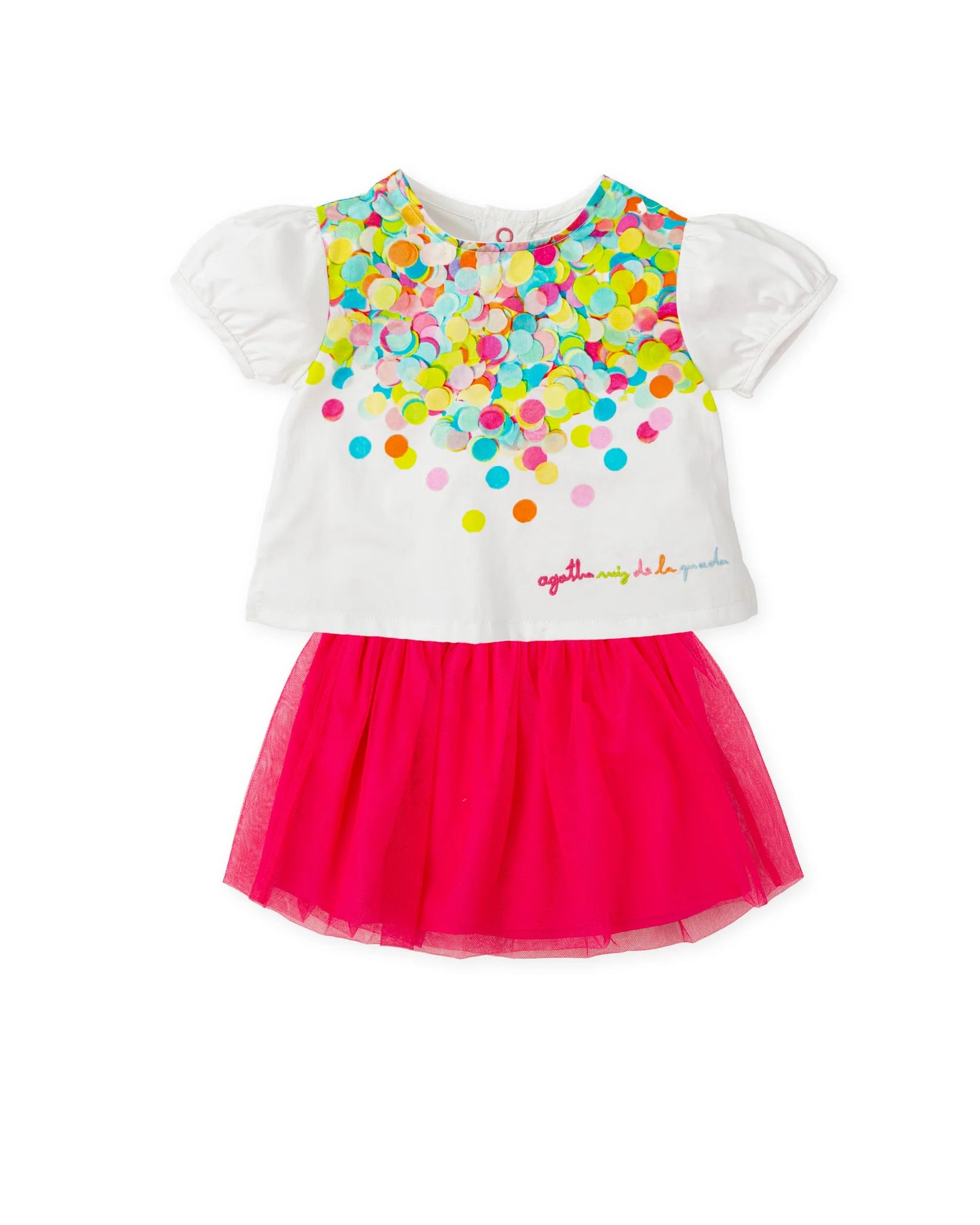 AGATHA RUIZ DE LA PRADA BABY FALDA CON CAMISA CONFETI NIÑA