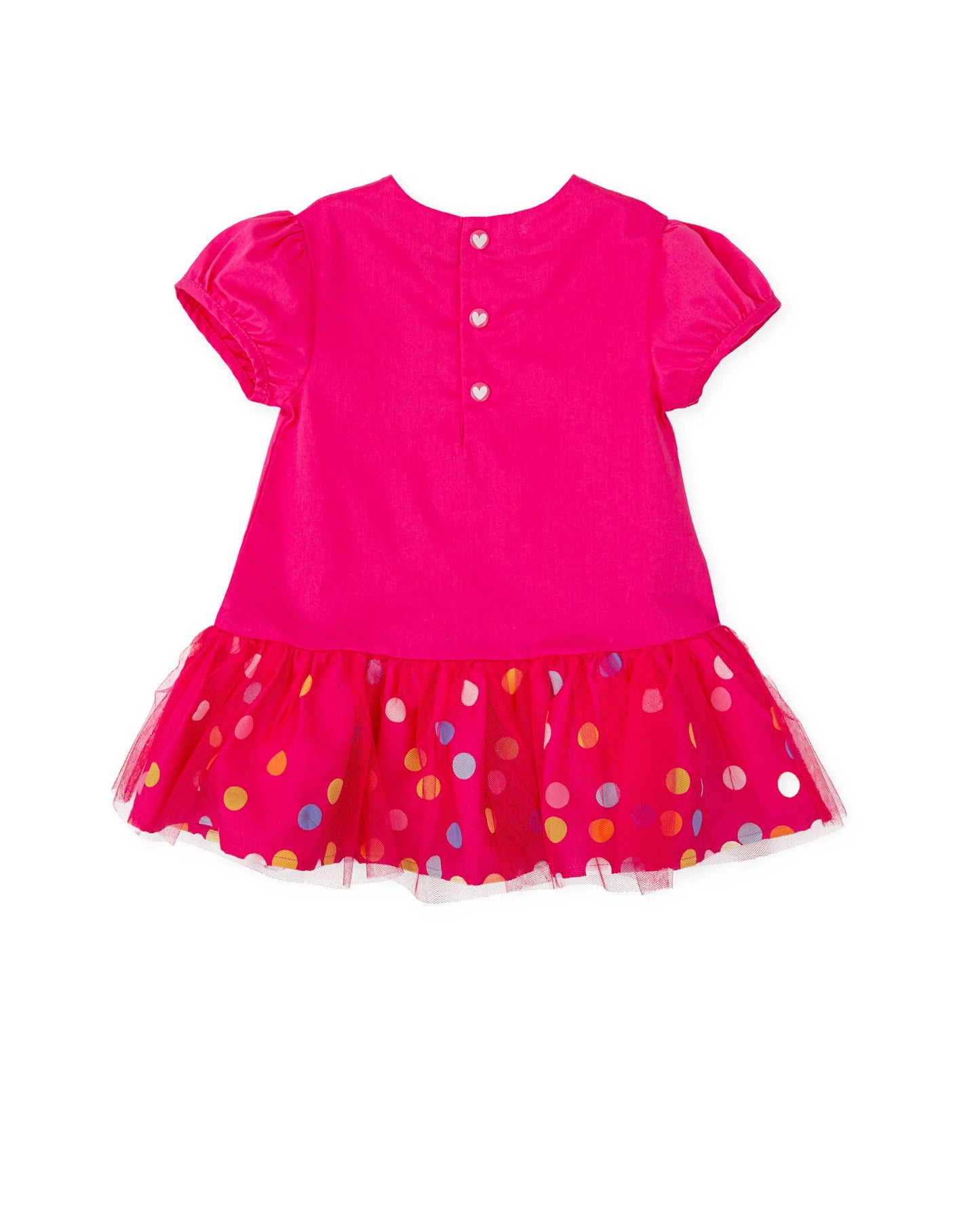 AGATHA RUIZ DE LA PRADA BABY VESTIDO FUCSIA CONFETI NIÑA