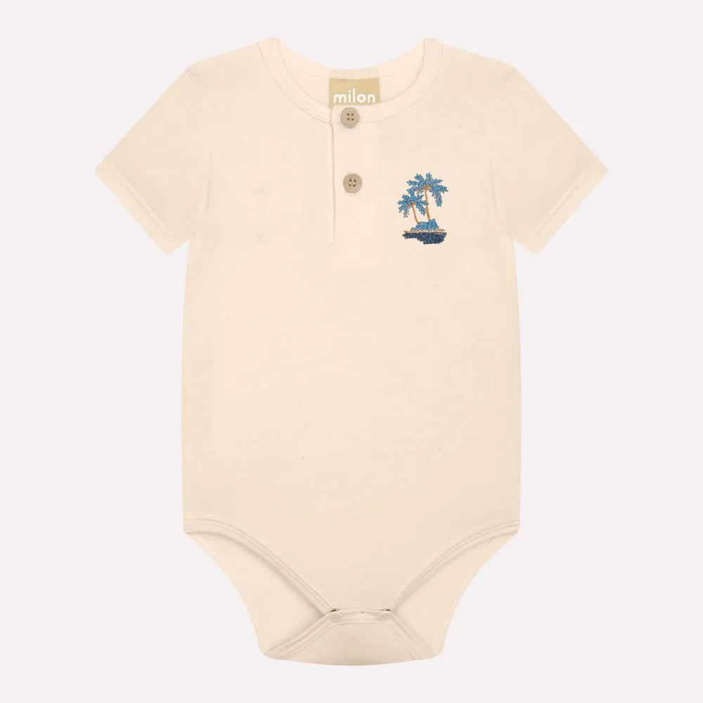 Milon Conjunto Bebé Niño Bordado Velero