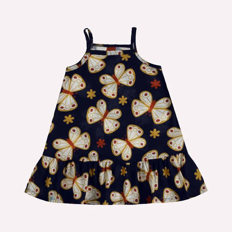 Kyly Vestido Infantil Niña Estampado Mariposas