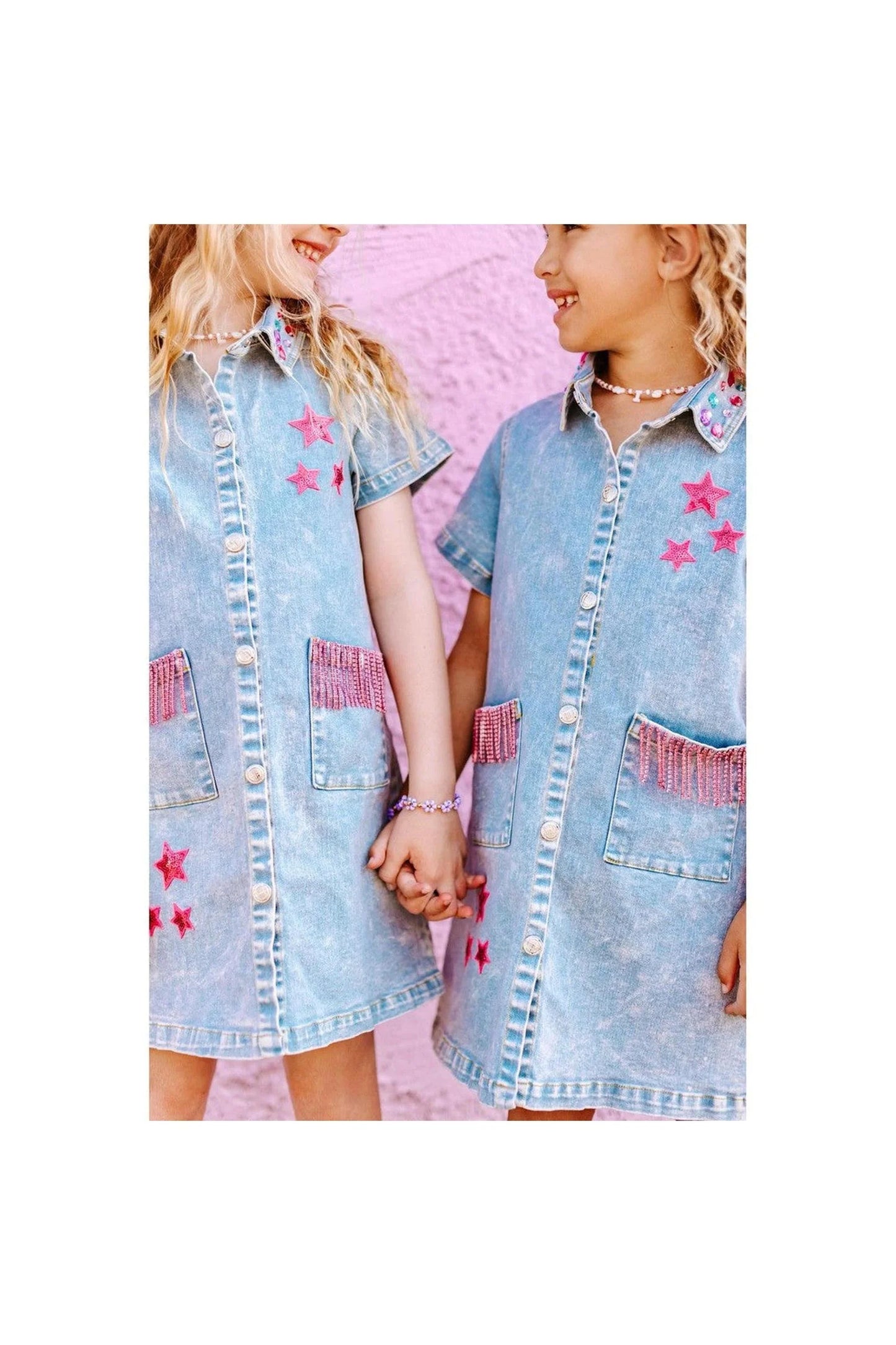 TWD DOLLY DENIM DRESS