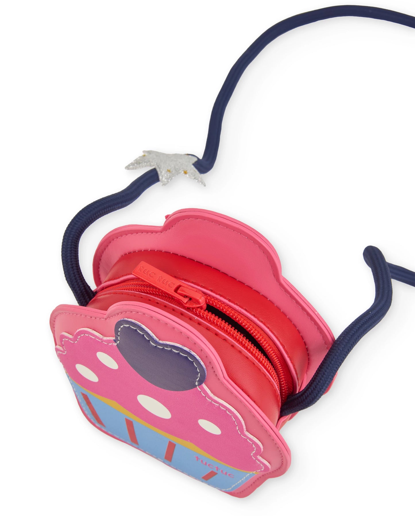 Tuc Tuc Bolso bandolera para niña con diseño de cupcake