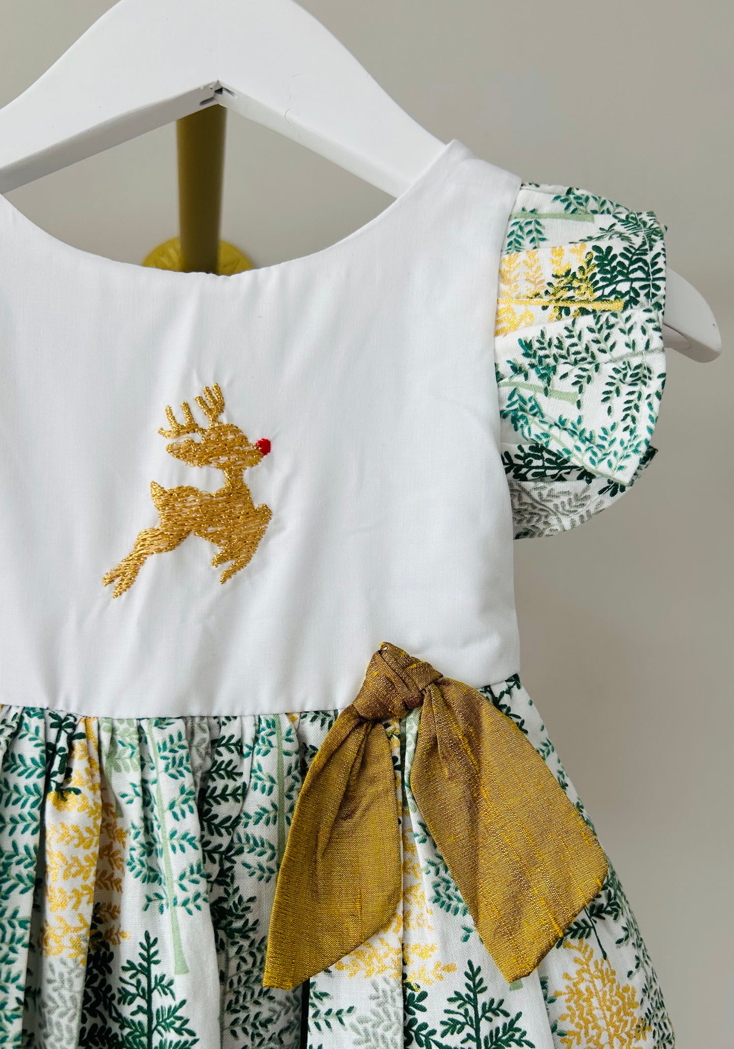 Ragazza Bella Rain Deer Forrest Dress