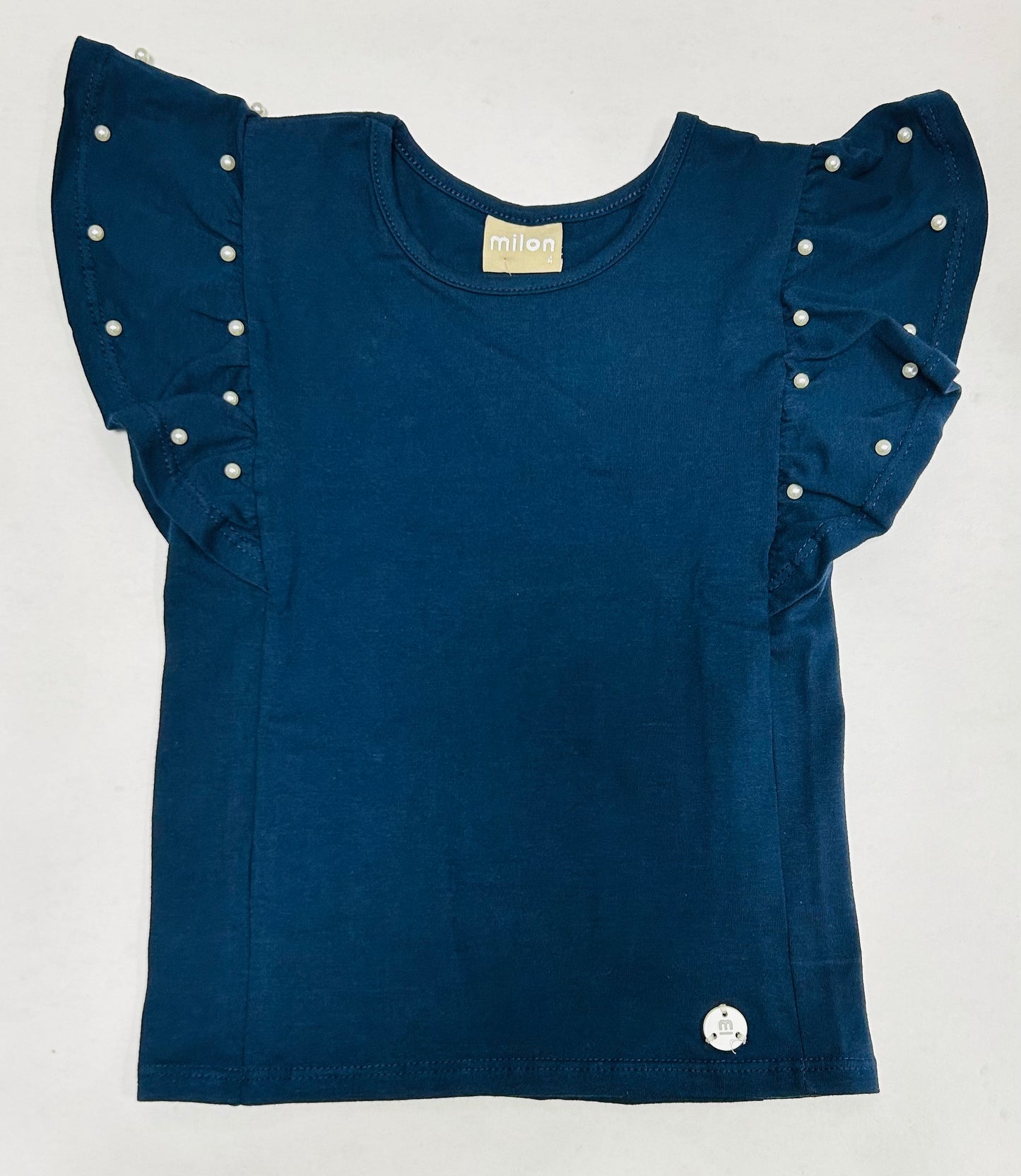 Milon Top Volante En La Manga Navy