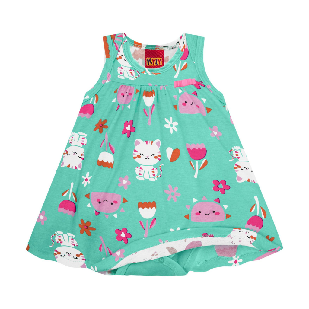 Kyly Cats Flowers and Sun Dress
