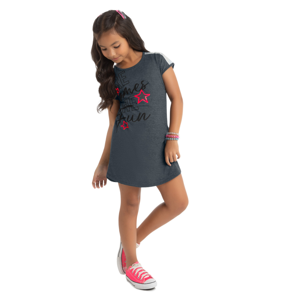 Kyly Here Comes The Fun Printed Dress